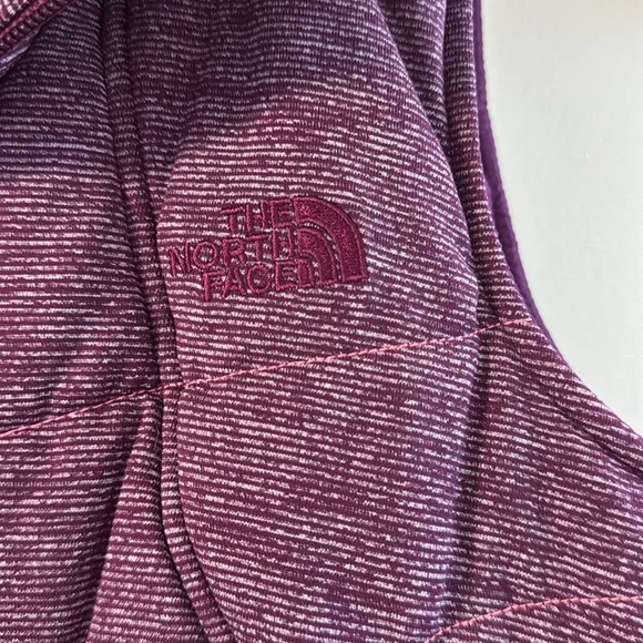 The North Face purple puffer vest, medium - Picture 3 of 9